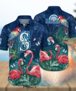 Seattle Mariners MLB Palm Tree Pattern Hawaii Shirt For Sports