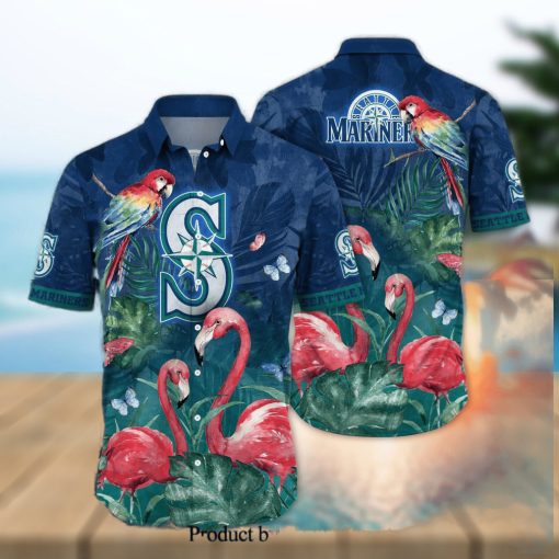 Seattle Mariners MLB For Sports Fan Floral Hawaiian Style Shirt