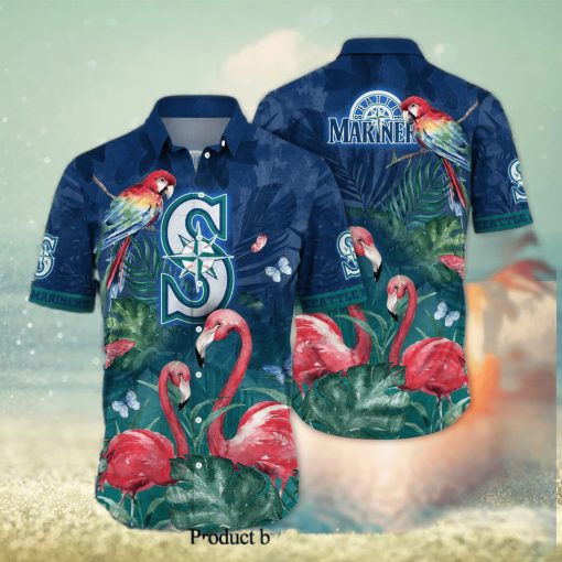 Seattle Mariners MLB For Sports Fan Floral Hawaiian Style Shirt