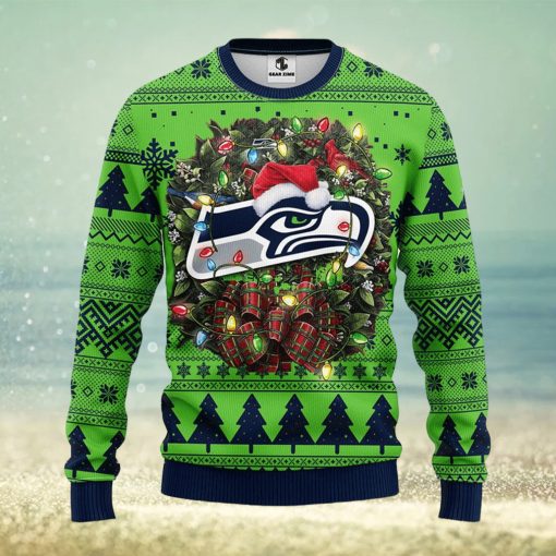 Seattle Seahawks Christmas Ugly Sweater