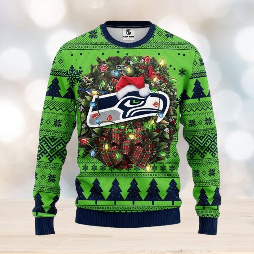 Seattle Seahawks Christmas Ugly Sweater