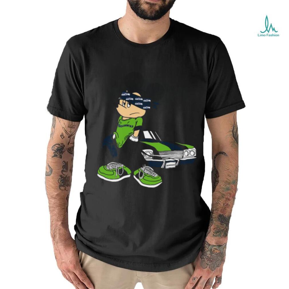 Seattle Seahawks Vintage 3D T-Shirts