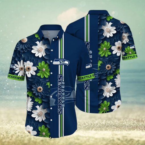 Seattle Seahawks NFL For Sports Fan Aloha Hawaiian Shirt