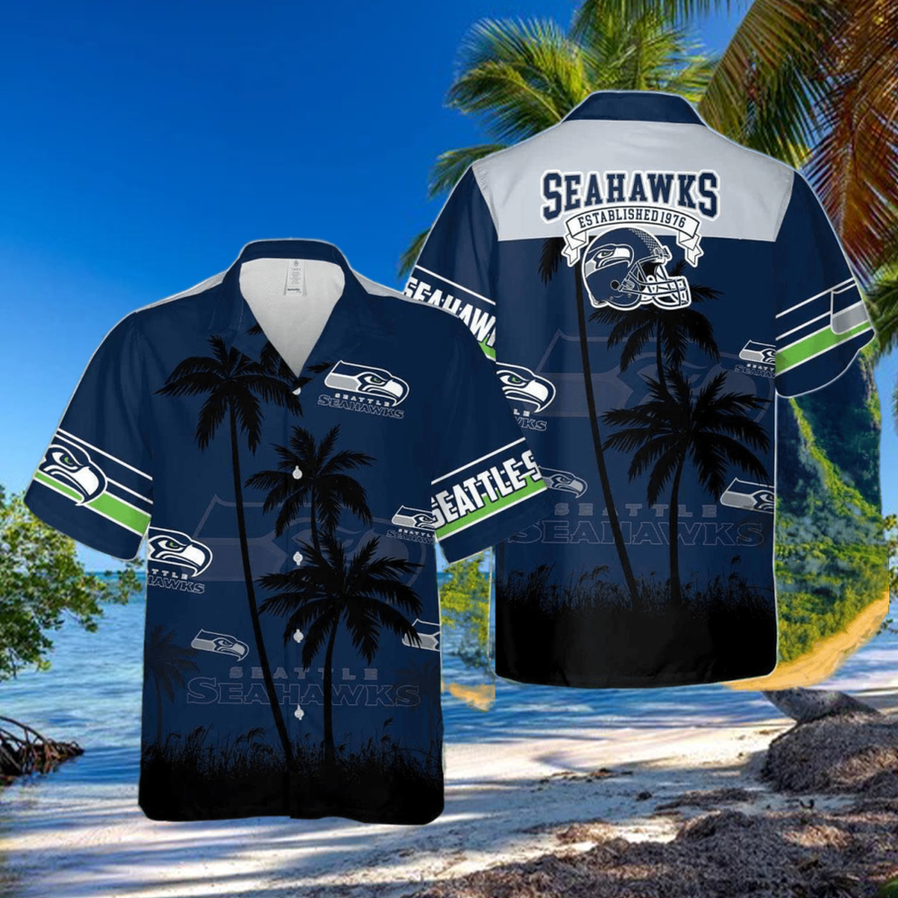 Santa is a Seattle Seahawks fan Christmas shirt - Limotees