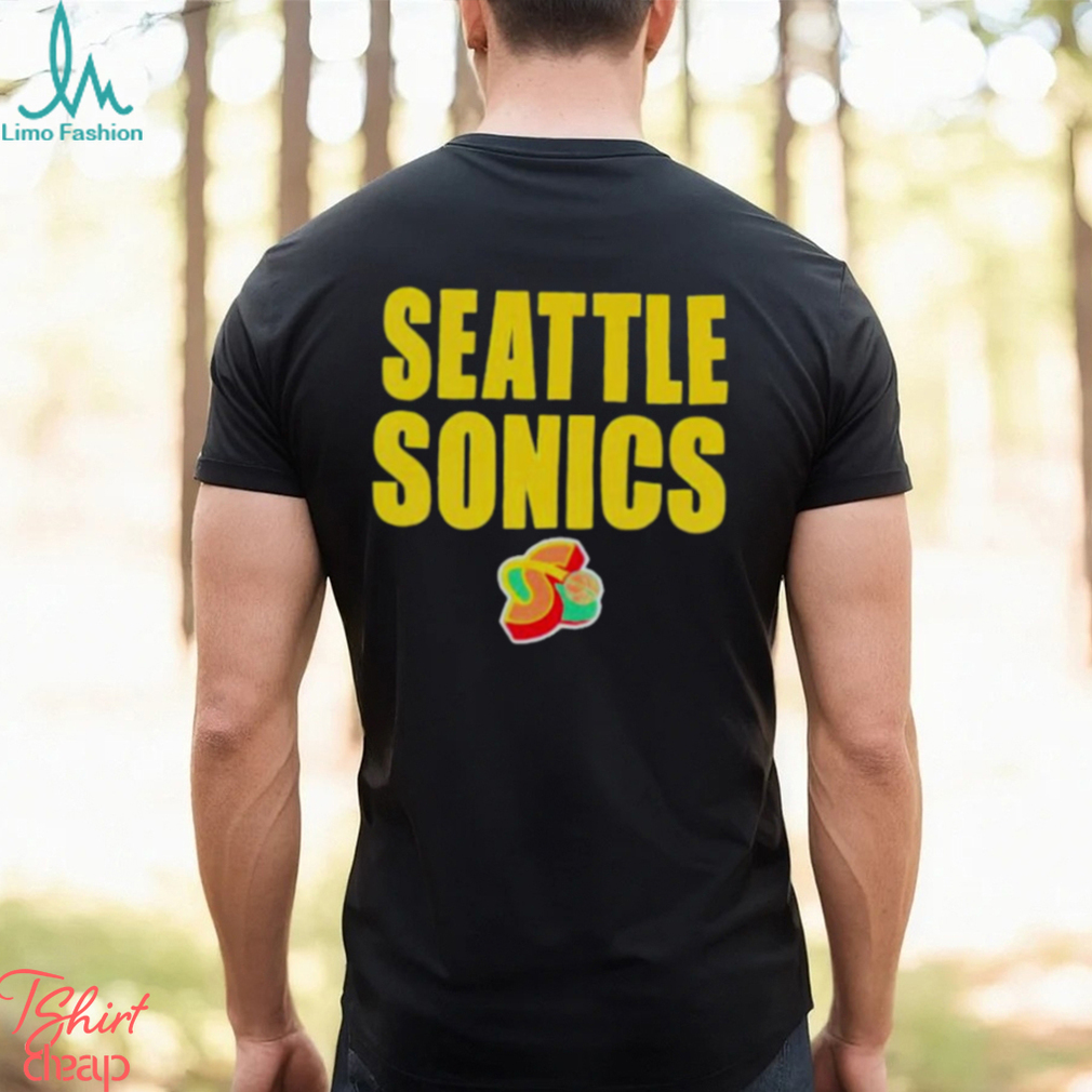 t shirt seattle supersonics