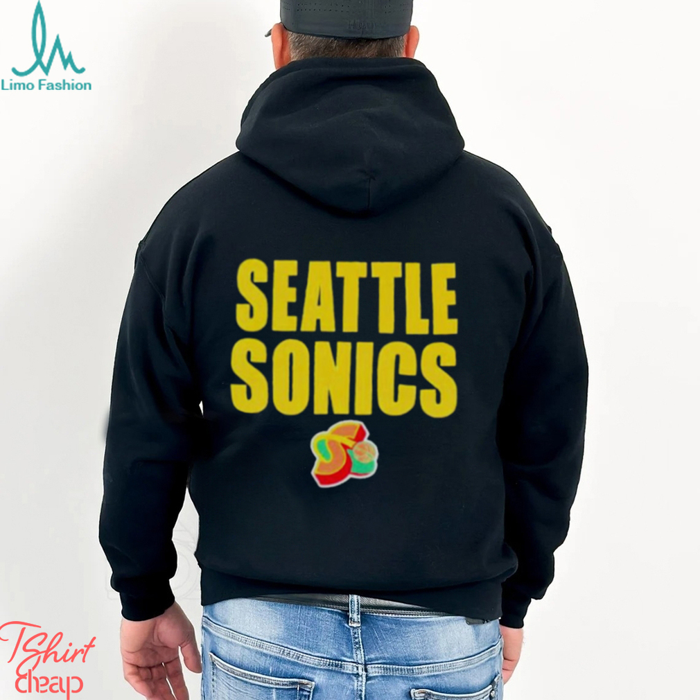 Seattle supersonics orbit slub T shirt - Limotees