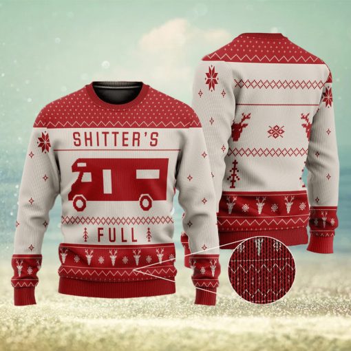 Shitters Full Ugly Merry Ugly Gift Christmas 3D Sweater For Men And Women