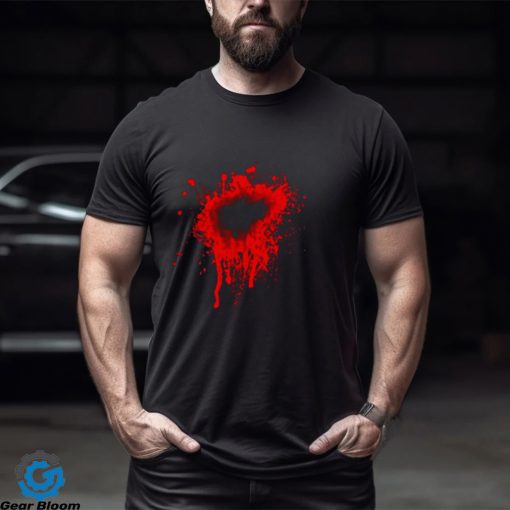 Shooting Blood Stain Halloween shirt