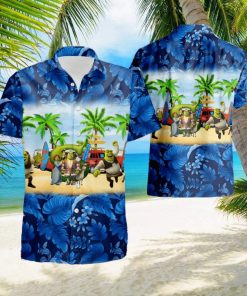 Shrek Hawaiian Shirt And Shorts Summer Gift For Fans hawaiian shirt