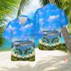 Busch Light Hawaiian Shirt Blue Flora Gift For Holiday  Aloha Shirt