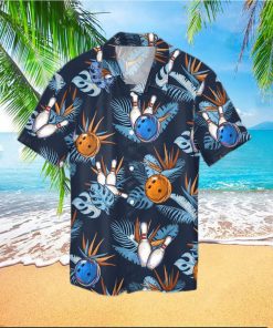 Simple Tropical Bowling Unisex Hawaiian Shirts