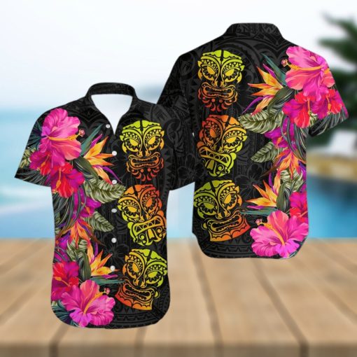 Skull And Butterfly Hawaiian Shirt