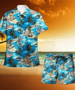 Skull Surfing Summer Aloha Hawaiian Shirts