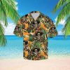 Kayaking Funny Sloth Summer Beach Hawaiian Shirt