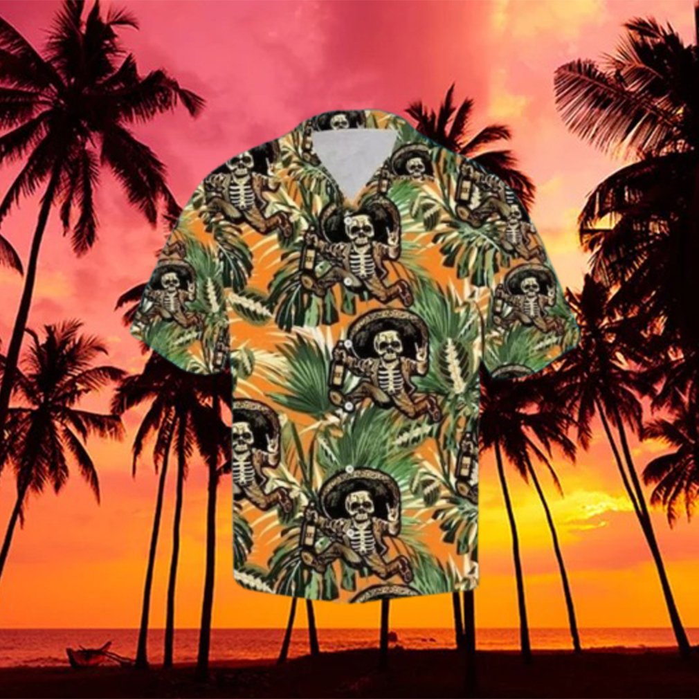 Atlanta Falcons Halloween Tropical Hawaiian Shirt - Trendy Aloha