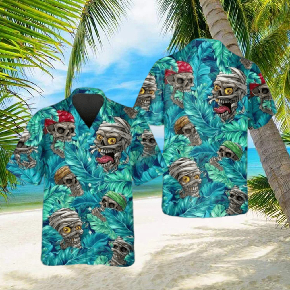 Pirates Skull Hawaii Shirt