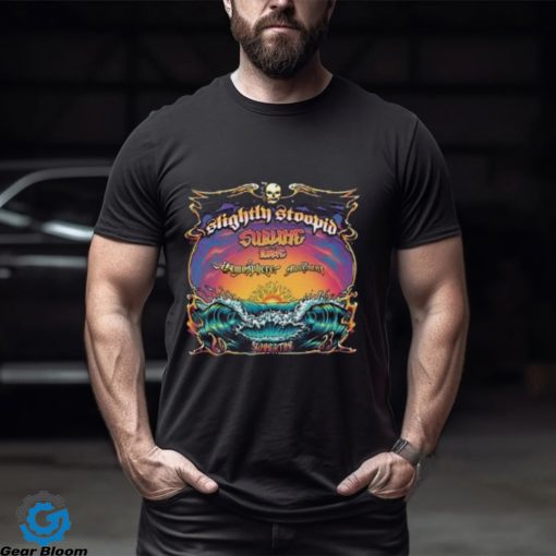 Slightly Stoopid And Sublime With Rome Summertime 2023 Tour T Shirt, Sublime With Rome Setlist 2023 T Shirt, Sublime With Rome Tour 2023 T Shirt