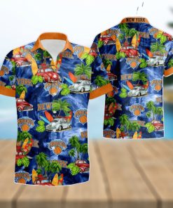 Slim Fit Body New York Knicks Hawaiian Shirt