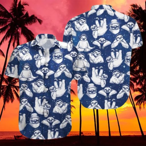 Sloths Meme Hawaiian Shirt Funny Gift hawaiian shirt