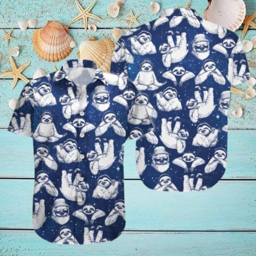 Sloths Meme Hawaiian Shirt Funny Gift hawaiian shirt