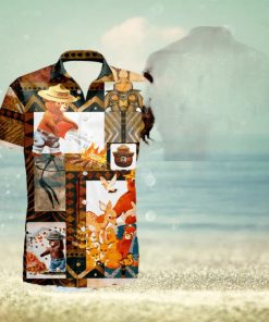 Smokey Bear Short Sleeve Aloha Hawaiian Shirt