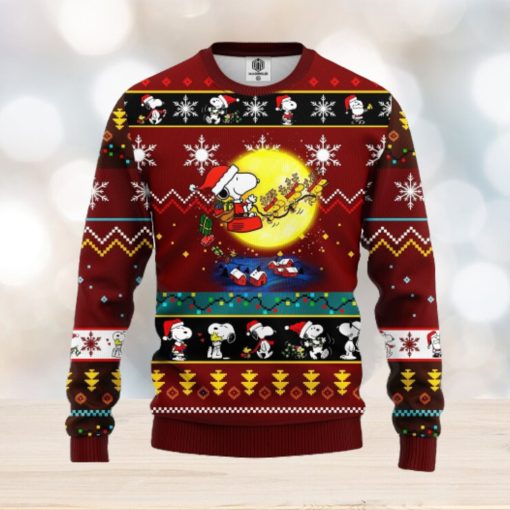 Snooby Moon Ugly Christmas Sweater Red Ideas For Men Women