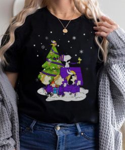 Christmas Snoopy Minnesota Vikings Shirt - Shibtee Clothing