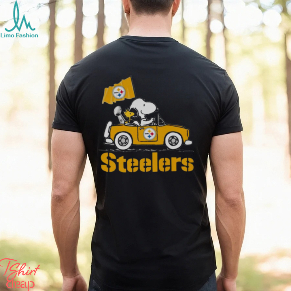 Snoopy And Woodstock The Pittsburgh Steelers T Shirt