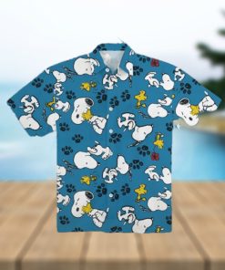 Snoopy And Woodstock Hawaiian Shirt