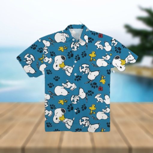 Snoopy And Woodstock Hawaiian Shirt