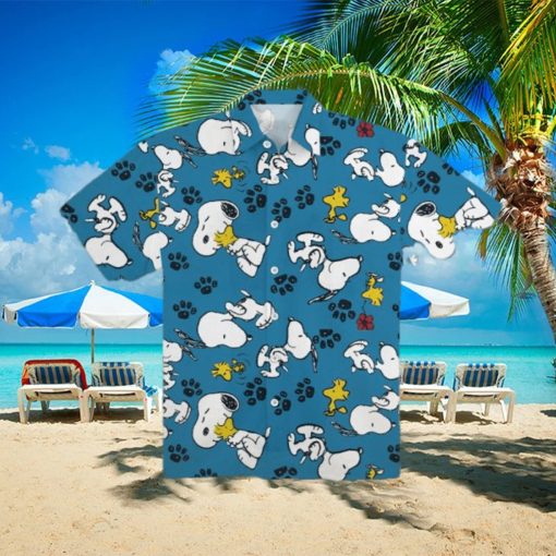 Snoopy And Woodstock Hawaiian Shirt