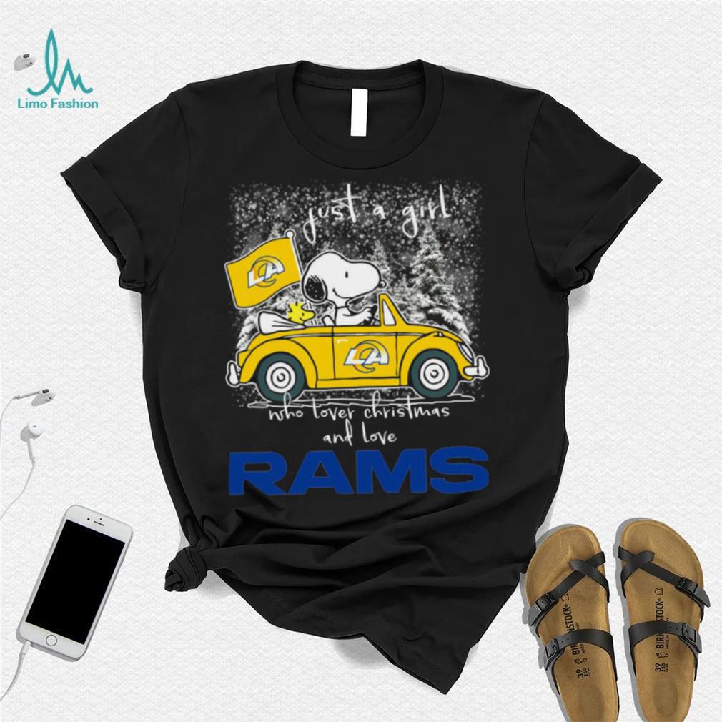 Funny Snoopy Los Angeles Rams Shirt