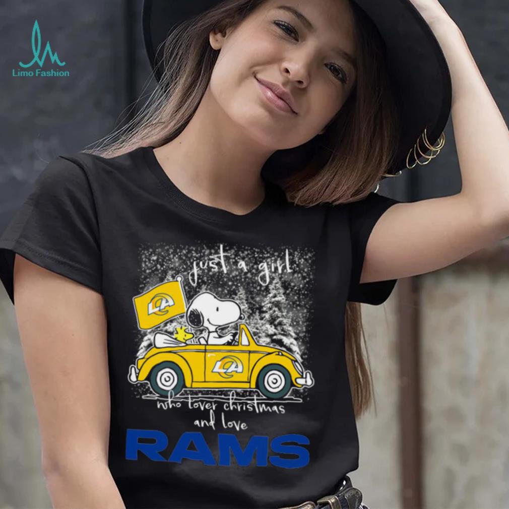 Snoopy Los Angeles Rams Christmas Shirt