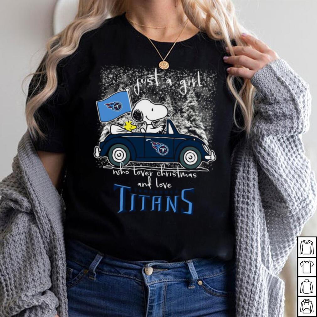 Christmas Snoopy Tennessee Titans Shirt, hoodie, sweater and long