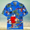 Buffalo Bills Snoopy Dabbing The Peanuts American Christmas Dripping Matching Pattern Hawaiian Shirt