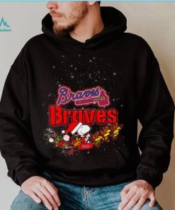 Snoopy Christmas Atlanta Braves T Shirts - Limotees