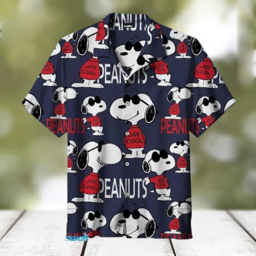 Snoopy For Man And Woman Print Short Sleeve Hawaiian Shirt G95 hawaiian shirt