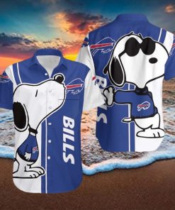 Snoopy NFL Buffalo Bills Hawaiian Shirt Gift For Beach Trip NFL Hawaiian Shirt