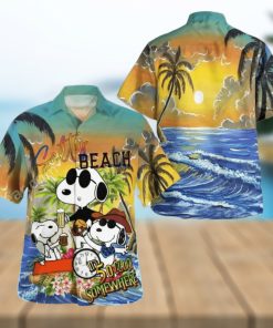 Snoopy Salty Beach It’s 5 O’clock Somewhere Hawaiian Shirt