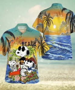 Snoopy Salty Beach It’s 5 O’clock Somewhere Hawaiian Shirt