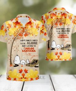 Snoopy Sometimes i need to be alone Hawaiian Shirt