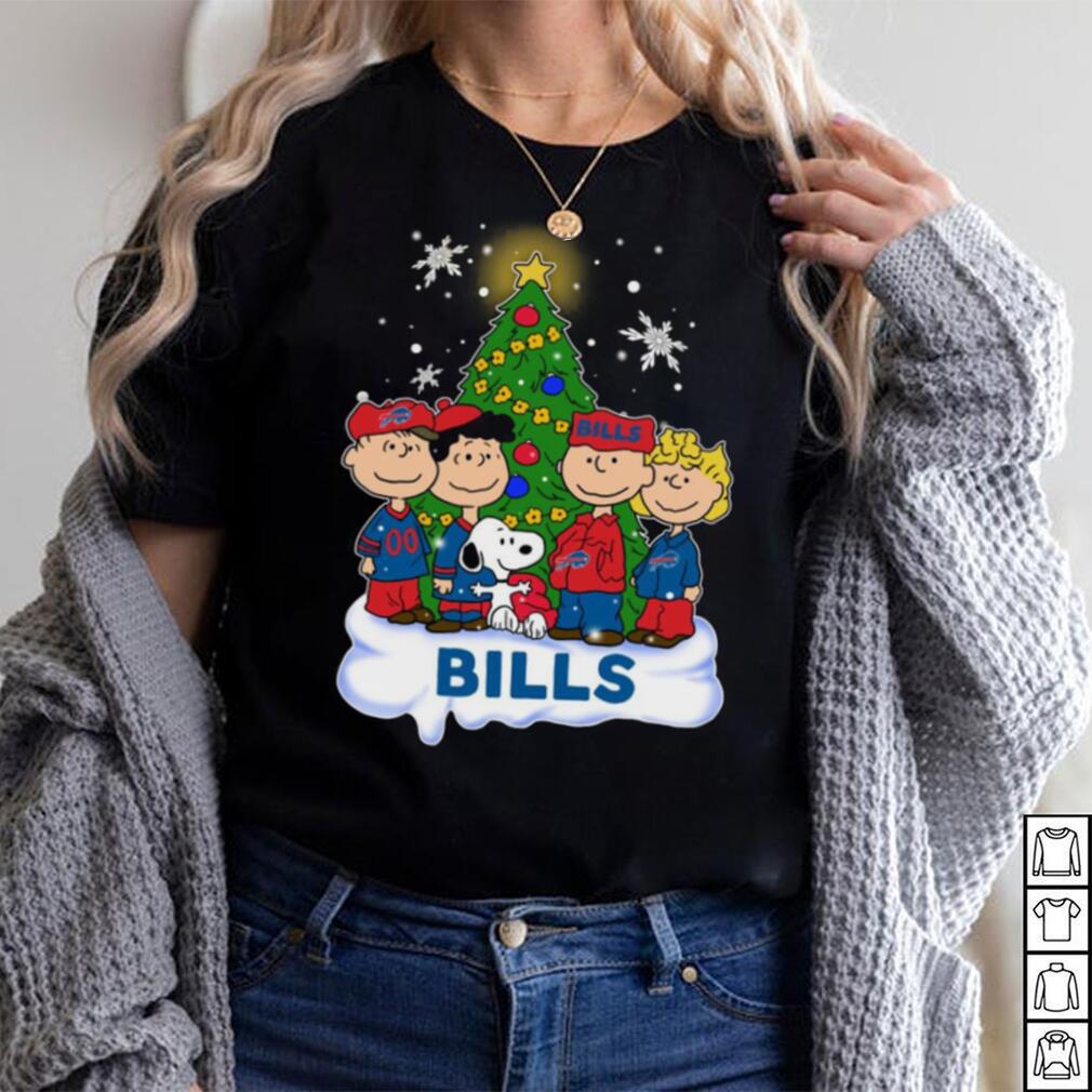 Snoopy The Peanuts Buffalo Bills Christmas T Shirts - Limotees