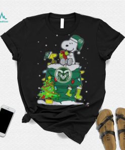 Snoopy Woodstock Colorado State Rams Ugly Christmas Shirt