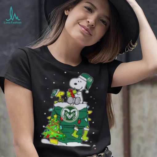 Snoopy Woodstock Colorado State Rams Ugly Christmas Shirt