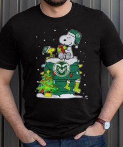 Snoopy Woodstock Colorado State Rams Ugly Christmas Shirt