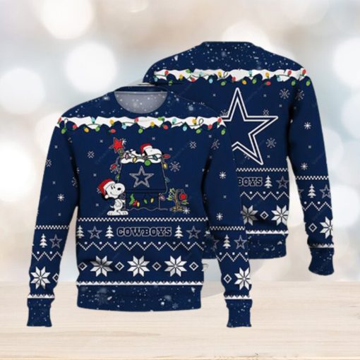 Snoopy Xmas Dallas Cowboys Ugly Sweater