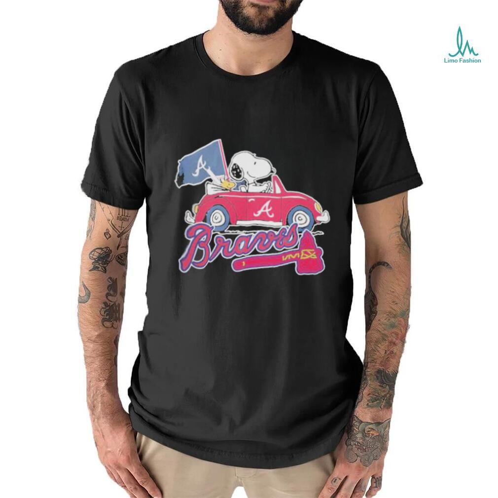 Snoopy and Woodstock Car Atlanta Braves 2023 shirt Snoopy and Woodstock Car Atlanta Braves 2023 shirt