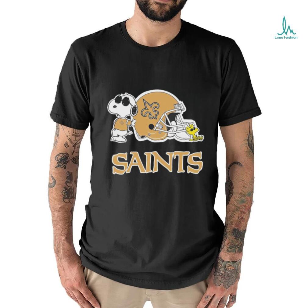 Peanuts Characters Just A Girl Who Loves Fall And New Orleans Saints Shirt,  hoodie, sweater, long sleeve and tank top