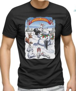 Snowman Bear Tee Shirt