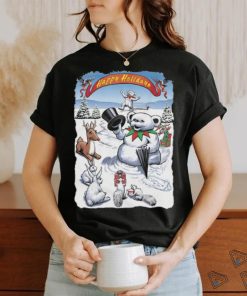 Snowman Bear Tee Shirt